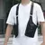 Alça de ombro dupla multi-bolso masculino ao ar livre anti-roubo saco de peito - BR Tático