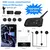 Ejeas v6 pro + capacete de motocicleta fone de ouvido interfone bluetooth
