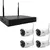 Kit NVR com 4 Câmeras Bullet IP Aitek 720P Visão Noturna e Armazenamento Efici - BR Tático