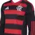 Camisa Flamengo Manga Longa I 25/26 - Torcedor Masculina - Vermelha e Preta - Vitten Sports - Camisas de Time 