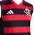 Camisa Flamengo Regata I 25/26 - Torcedor Masculina - Vermelha e Preta - Vitten Sports - Camisas de Time 
