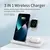 Carregou! 3 em 1- A base inteligente que acompanha seu ritmo – dobrável, leve e compatível com os iPhones 11 ao 14 Pro. - PromoMix
