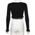 Altgoth gótico preto escuro punk sexy rendas retalhos de malha camiseta feminin - comprar online
