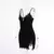 Vestido curto negro - Goth Aesthetic