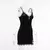 Vestido curto negro