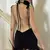 Vestido com costas abertas - loja online