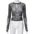 Blusa Ossamentos Transparente - loja online
