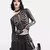 Blusa Ossamentos Transparente - Goth Aesthetic