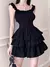 Vestido de penetração Gothic Lolita para menina, Kawaii, ombro fora, sem encos - comprar online