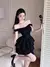 Imagem do Vestido de penetração Gothic Lolita para menina, Kawaii, ombro fora, sem encos