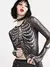 Imagem do Blusa Ossamentos Transparente