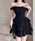 Vestido de penetração Gothic Lolita para menina, Kawaii, ombro fora, sem encos - Goth Aesthetic