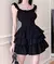 Vestido de penetração Gothic Lolita para menina, Kawaii, ombro fora, sem encos - comprar online