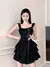 Vestido de penetração Gothic Lolita para menina, Kawaii, ombro fora, sem encos - Goth Aesthetic