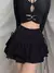 AltGoth-Mini Saia Bandagem de Cintura Alta Feminina, Mall Goth Harajuku Y2k E-Gi