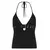 Blusa decote cinto
