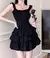 Imagem do Vestido de penetração Gothic Lolita para menina, Kawaii, ombro fora, sem encos