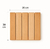 Deck Modular de Madeira 30x30 Treliça Cor Natural Pinus - comprar online