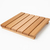 Deck Modular de Madeira 30x30 Treliça Cor Natural Pinus