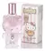 Perfume para mujer Hello Kitty de 60 ml con frasco en forma del personaje y caja con diseño rosa y blanco