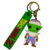 Llavero de Picoro de Dragon Ball Z con figura de vinil en colores verde, morado y blanco, acompañado de una correa verde con el logo de Dragon Ball Z