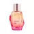 Botella de perfume de mujer Autenti-k by me, 45 ml, con diseño geométrico en tonos rosa y ámbar.