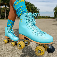 Imagem do Patins Foxxy Azul - 58mm x 32mm ABEC-5