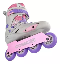 Patins Cosmo TG White/Purple - Base Rocker Abec-9 - comprar online