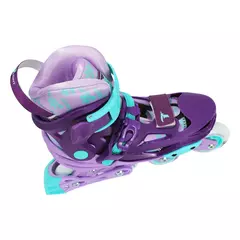 Patins Infantil X-light Roxo com Rodas de LED - 68/70mm ou 70/72mm ABEC-9 na internet