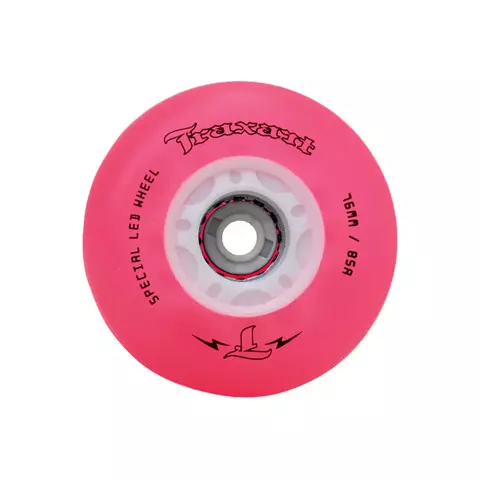 Jogo de Rodas LED Rosa Special 76mm/85A