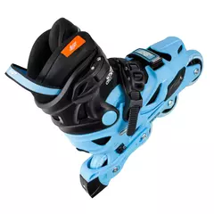 Imagem do Patins Infantil STRT Traxart Rosa/Azul - 62/64mm ou 70/72mm ABEC-5