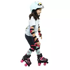 Kit Protetor Infanto Juvenil Rosa - DY-144 na internet