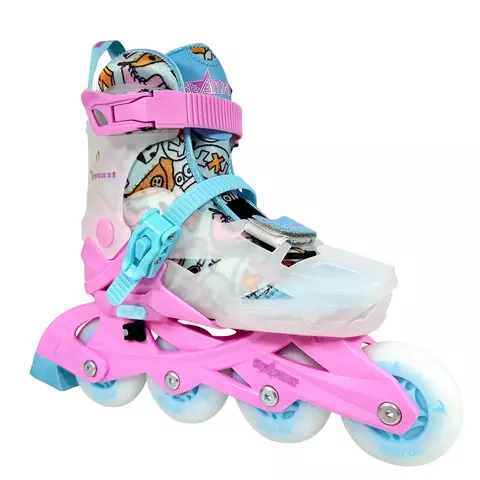 Patins Infantil StarLight com Rodas de LED - ABEC-9