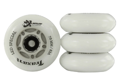 Jogo de 4 Rodas Traxart LED Special 68mm 83A