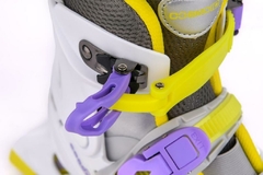 Patins Inline Cosmo ID Candy Flash infantil ajustável / LED - loja online