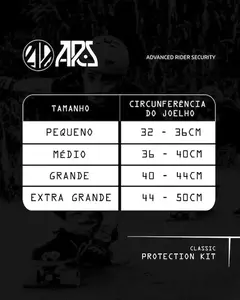 Kit de Proteção Adulto para Patinação - ARS - loja online