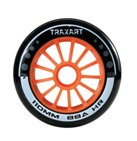 Jogo de 3 Rodas Traxart Revolt R3 110mm 88A HR - Velocidade e Controle