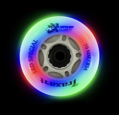 Jogo de 4 Rodas Traxart LED Special 70mm 83A na internet