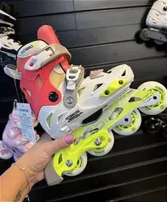 Patins inline Cosmo JOY MAX - infantil ajustável - Pink - 33 ao 36 na internet