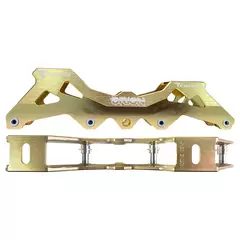 Base Híbrida 3 Rodas 110mm ou 4 Rodas 80mm - Urban patins