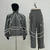Conjunto Nike x Corteiz cinza na internet