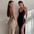 Vestido Longo Sedoso Feminino