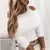 Suéter Feminino outono/inverno Branco - comprar online