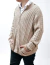 10378 Campera trenzada con cierre tejida media polera unisex - comprar online