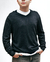 10220 Sweater escote v black