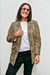 10371 Blazer gabardina animal print en internet