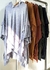 10420 Poncho lanilla con capucha y volados, detalle tipo morley - comprar online