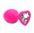 Plug Anal Silicone Coração M Sexy Import - comprar online