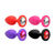 Plug Anal Silicone Tamanho P Sexy Import