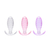 Plug Anal Textura Bolinha 9 x 3cm Sexy Import